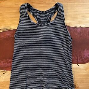 Lululemon Athletica Love Tank with pleated back in Hyperstripe